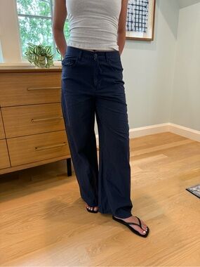 Brandy Melville navy cargo pants